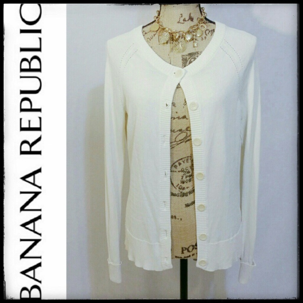 Banana Republic Cardigan Sz Medium…